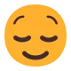 Relieved Face Flat