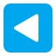 Black Left-Pointing Triangle Flat