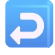 Leftwards Arrow with Hook Color