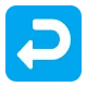 Leftwards Arrow with Hook Flat