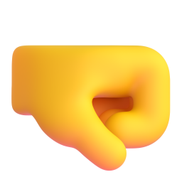 Right-Facing Fist 3D