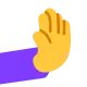 Rightwards Pushing Hand Flat