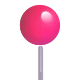 Round Pushpin Color