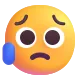 Disappointed but Relieved Face Color