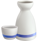 Sake Bottle and Cup
