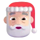 Santa Claus: light skin tone Color