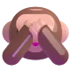 See-No-Evil Monkey Color