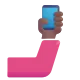 selfie: medium-dark skin tone Color