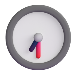 Clock Face Seven-Thirty 3D