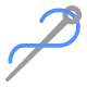 Sewing Needle Flat