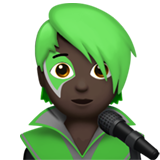 Singer Dark Skin Tone