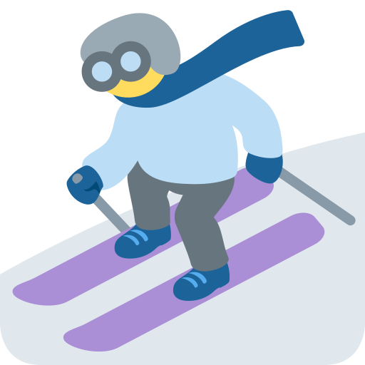Skier Discord Emoji