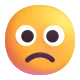 Slightly Frowning Face Color
