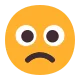 Slightly Frowning Face Flat
