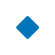 Small Blue Diamond Flat
