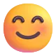 Smiling Face with Smiling Eyes Color