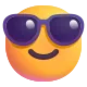 Smiling Face with Sunglasses Color