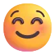 White Smiling Face Color