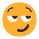 Smirking Face Flat