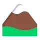 Snow Capped Mountain Flat