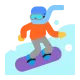 Snowboarder Flat
