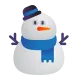 Snowman Without Snow Color