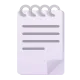 Spiral Note Pad Color