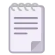 Spiral Note Pad Flat