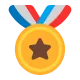 Sports Medal Flat