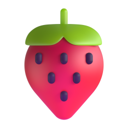Strawberry 3D