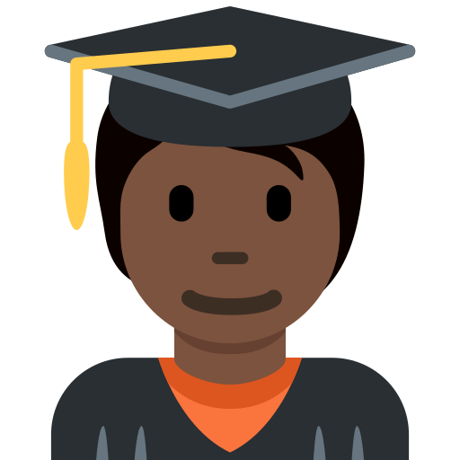 Student Dark Skin Tone
