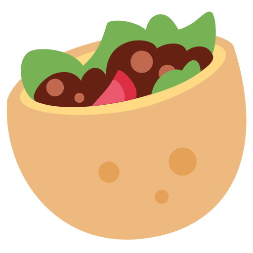 Stuffed Flatbread Discord Emoji