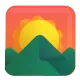 Sunrise Over Mountains Color