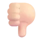 thumbs down: medium-light skin tone Color