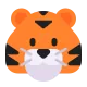 Tiger Face Flat