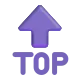 Top with Upwards Arrow Above Color