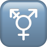 Male with Stroke and Male and Female Sign