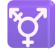 Male with Stroke and Male and Female Sign Color