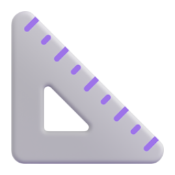 Triangular Ruler 3D