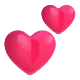 Two Hearts Color