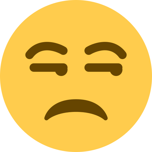 Unamused Face