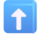 Upwards Black Arrow Color