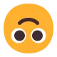 Upside-Down Face Flat