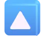 Up-Pointing Small Red Triangle Color