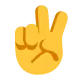 Victory Hand Flat