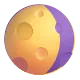 Waning Gibbous Moon Symbol Color