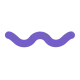 Wavy Dash Flat
