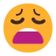 Weary Face Flat
