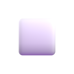 White Medium Small Square 3D
