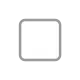 White Medium Small Square Flat